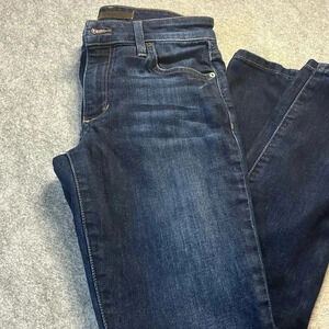 Joe’s Jeans The Icon Mid Rise Skinny Ankle,  Dark Wash. 26*28.